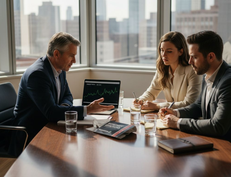 Financial advisor warns clients about scams