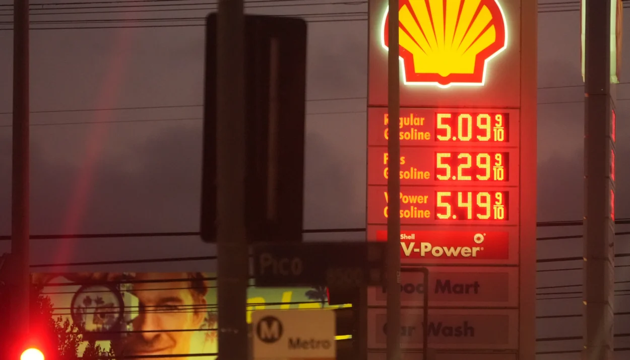 Since February, rising gas prices have added to inflation