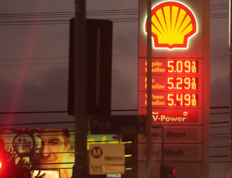 Since February, rising gas prices have added to inflation