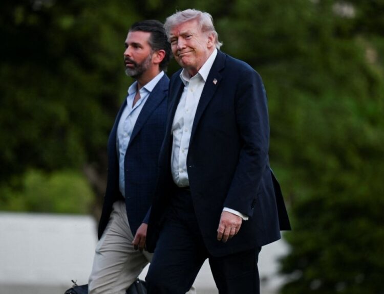 Trump says he will miss son’s wedding to stay in DC during ‘important time’