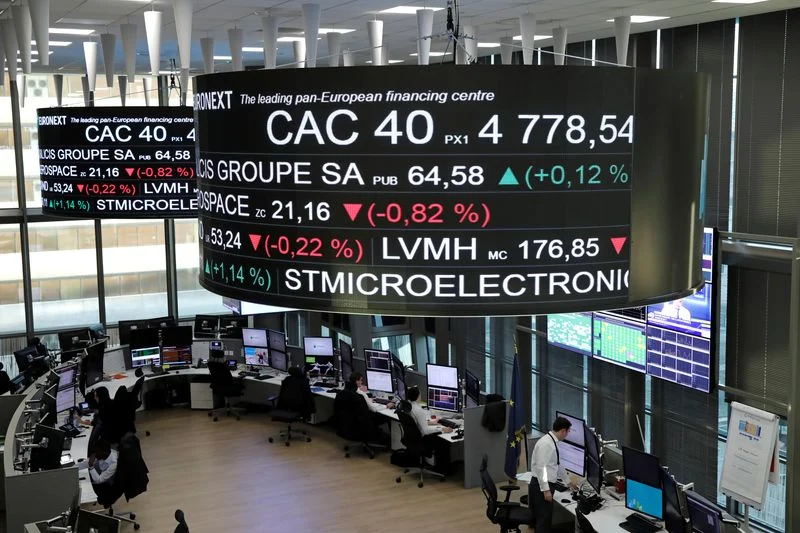 European stocks mostly rise amid U.S.-Iran deal