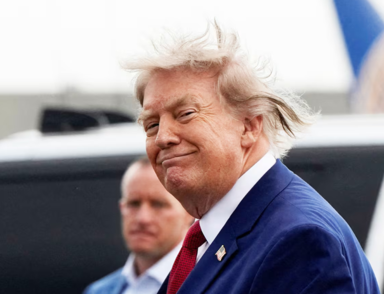 Democrats demand answers from Trump about his stock trades