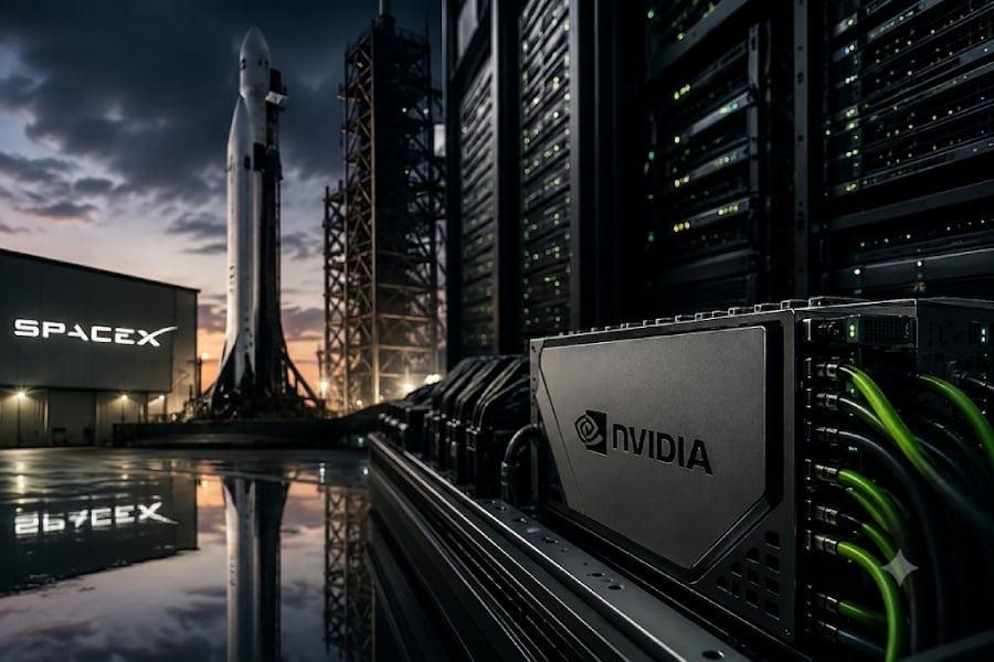 Musk Says SpaceX Will Exclusively Use Nvidia for AI Buildout