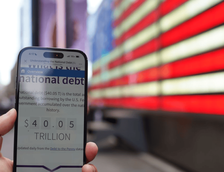 US National Debt Passes $40 Trillion for the First Time