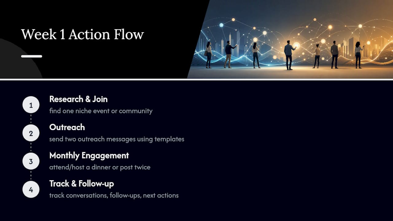 Three networking metrics and follow-up flow