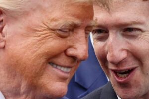 Zuckerberg Helped Shape Trump’s AI Self-Regulation Pact